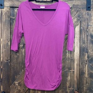 Women's Alloy Tunic 3/4 Sleeve Top